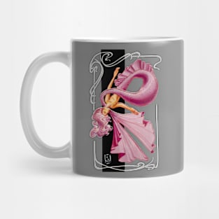 Pink japanese mermaid Mug